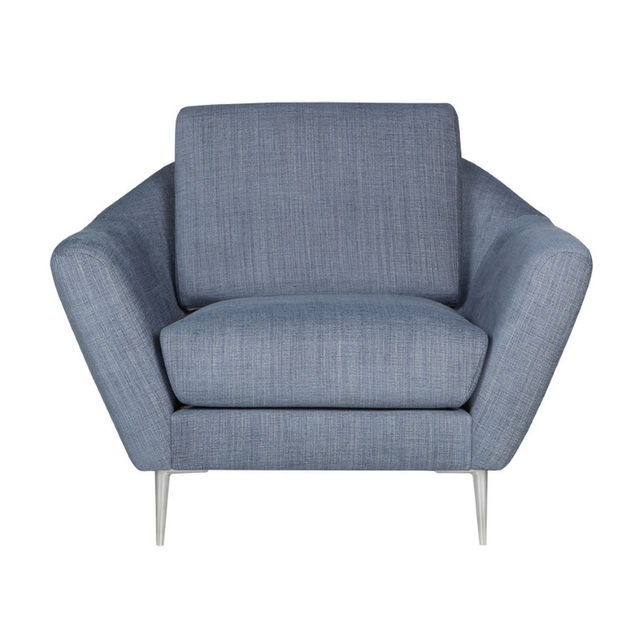 Кресло Agda, голубое Sits S1021 - Вид №1