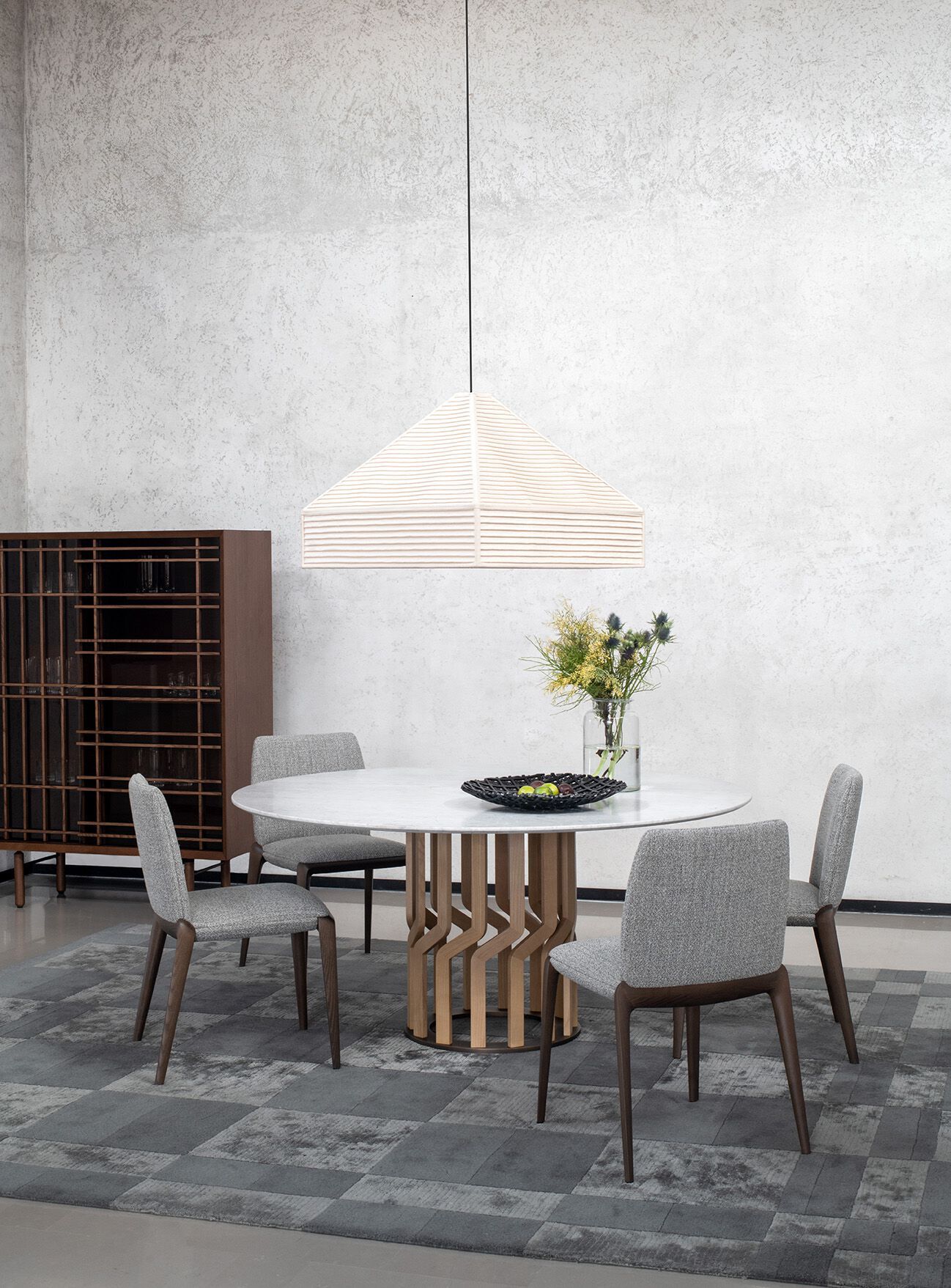 Мягкий стул из ткани Potocco Hiru ARCH-00131724 - Вид №1