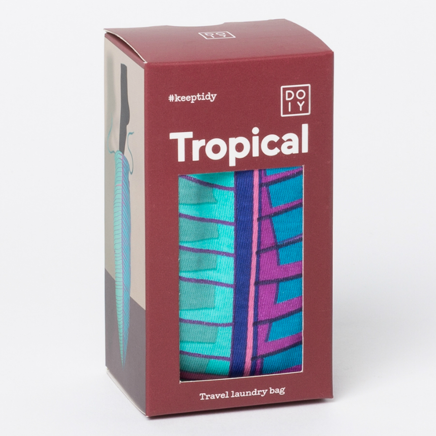 DYTRTLBPT Сумка для путешествий tropical, разноцветная Doiy  - Вид №4