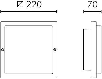 SIMES Led уличный бра из пескоструйного стекла Zen sun-id-1511038 - Вид №8