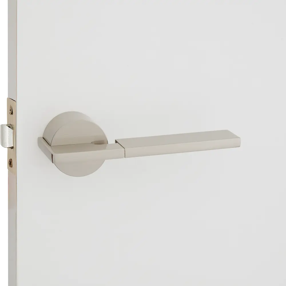 Дверные ручки 135 D, комплект, цвет никель Santreyd STLM-2058222 - Вид №4