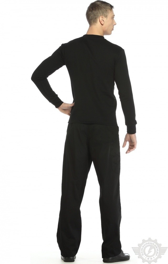 66318 Толстовка черная  Одежда для промоакций  размер M (96) Спецодежда  - Вид №6