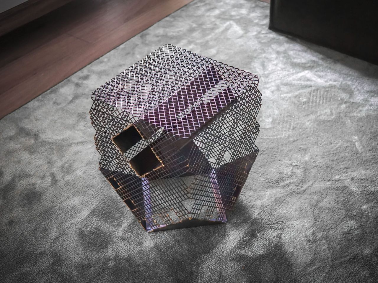 Стул / журнальный столик из нержавеющей стали LO Contemporary DRAGON ARCH-00011784 - Вид №2