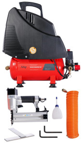 93802786 Компрессор поршневой безмасляный Wood Master Kit, 6 л, 180 л/мин STLM-0572335 FUBAG