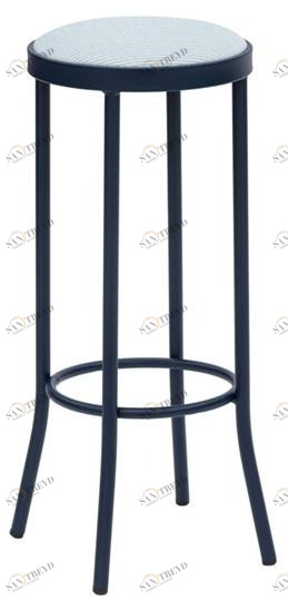 iSimar Стул из высокой стали со встроенной подушкой и подставкой для ног Puerto 8133