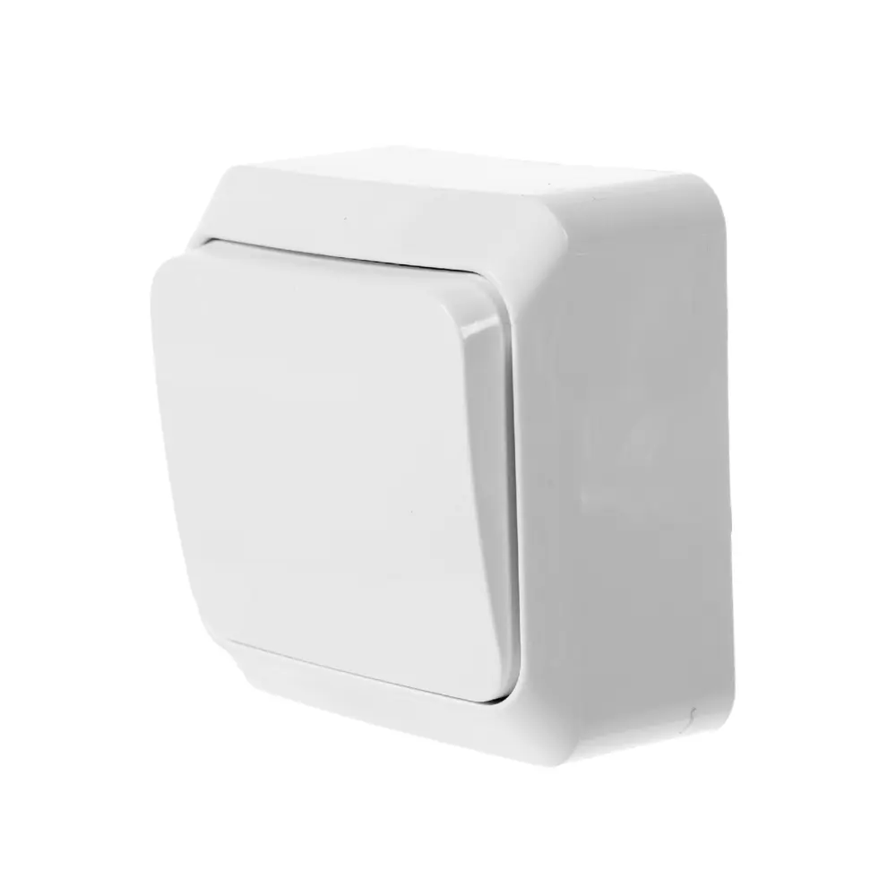 Выключатель Schneider Electric Этюд цвет серый Santreyd STLM-2013478 - Вид №1