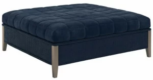 Capital Collection Пуф из кожи Oyster