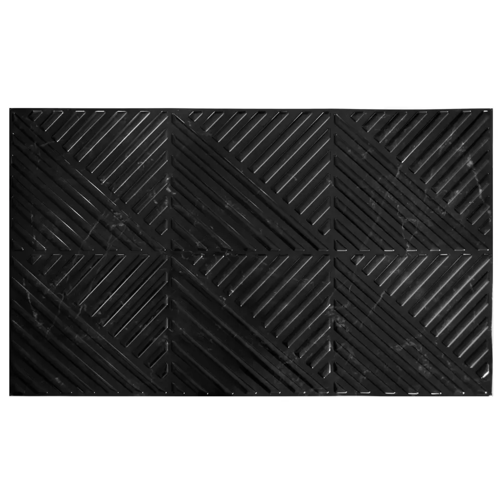 GRACE Стеновая панель ПВХ Мрамор Антико черный для влажных помещений 89341768 STLM-1015204 - Вид №1