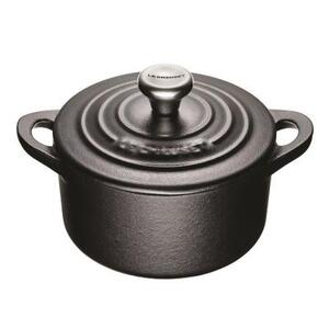 Кокотница чугунная Le Creuset, Ø10 см, черная