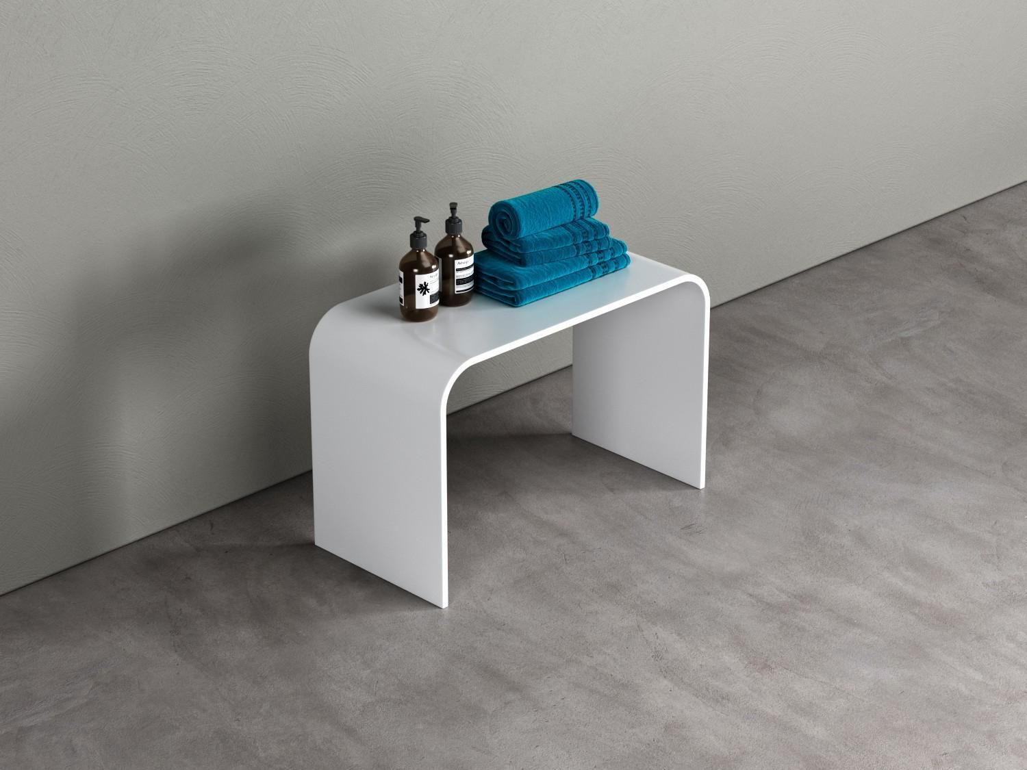 Табурет для ванной комнаты Corian® Acquapazza Corian ® elements ARCH-00027795