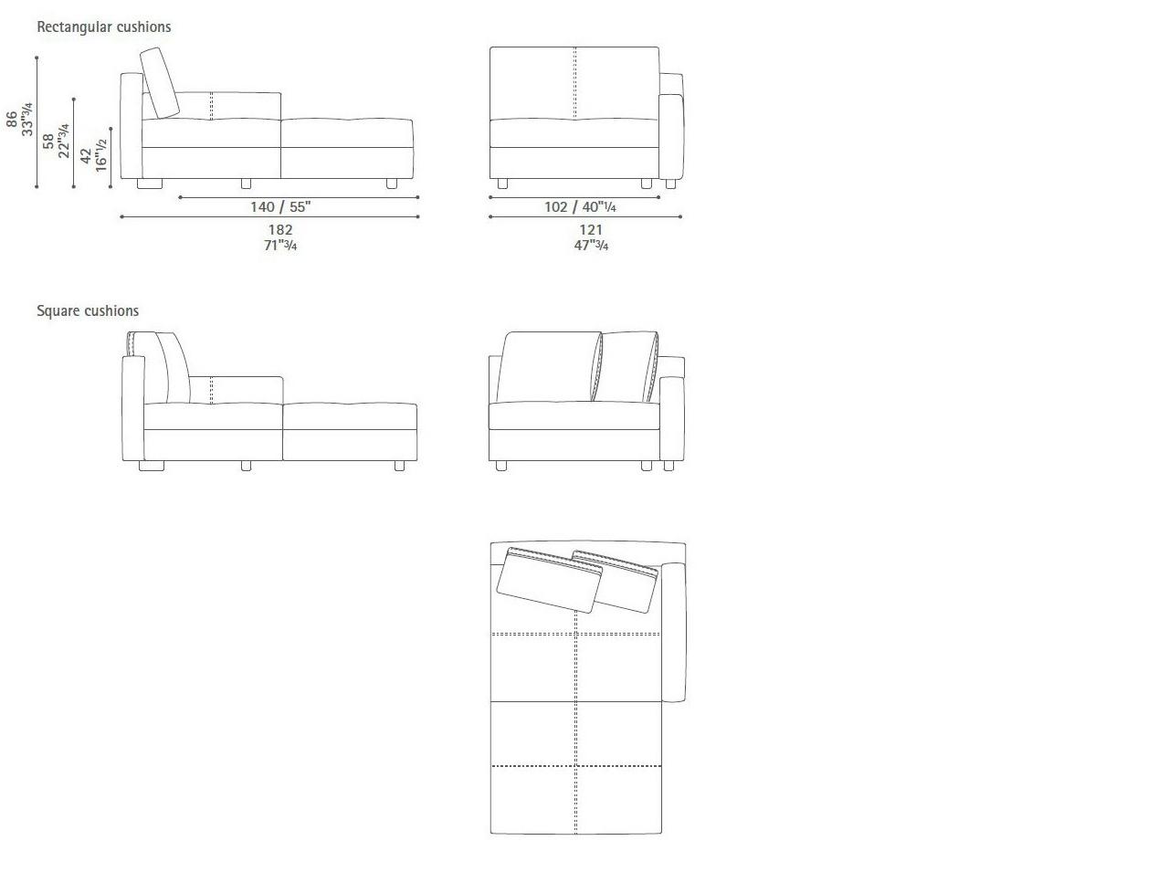 Poltrona Frau Модульный диван La collezione - divani e poltrone sun-id-1459157 - Вид №12