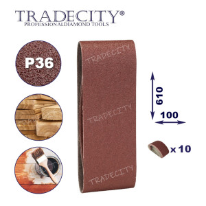 90746793 Лента шлифовальная 13-СТУ-206610036 100x610 мм, 10 шт STLM-0366363 TRADECITY