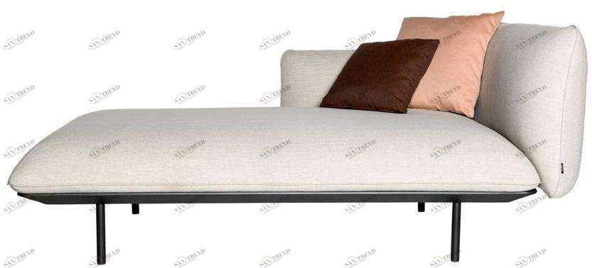 TRIBÙ Садовая кушетка из мягкой ткани Senja sun-id-1443140