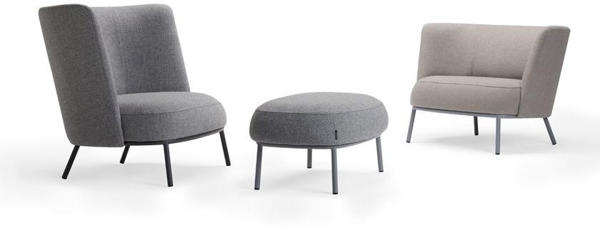 Offecct Кресло из ткани с высокой спинкой Shift sun-id-1396761 - Вид №12