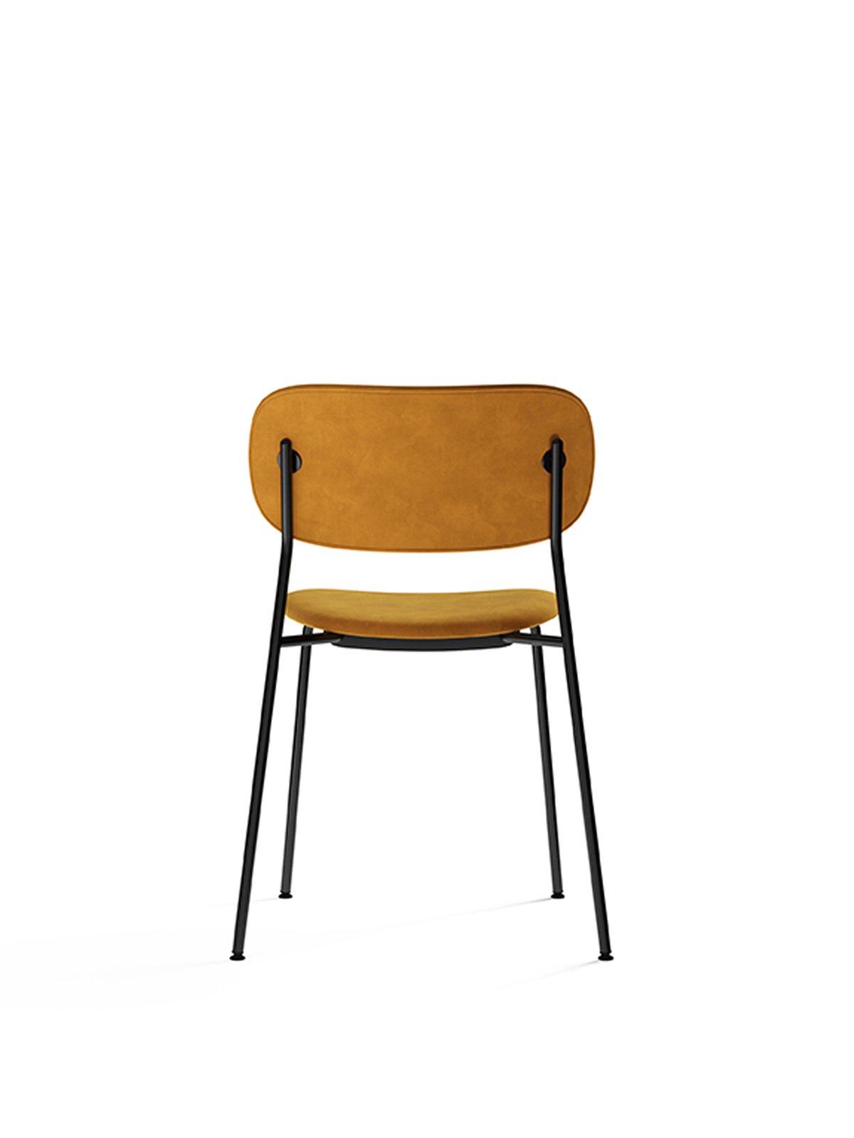 1179008-000D03ZZ MENU Обеденный стул, полностью обитый, черный Lupo T19028 / 004  - Вид №9