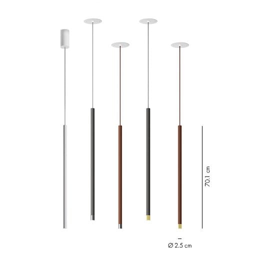 Алюминиевый светодиодный подвесной светильник AXOLIGHT Virtus ARCH-00064918 - Вид №3