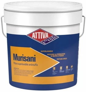 ATTIVA Супер моющаяся краска против плесени Smalti e pitture