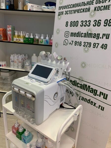 37466 Аппарат вакуумного и водородного гидропилинга 6 в 1 NOVA H2O2 (RL-D07, W05X) Nova NewFace (НОВА НьюФейс)  - Вид №1