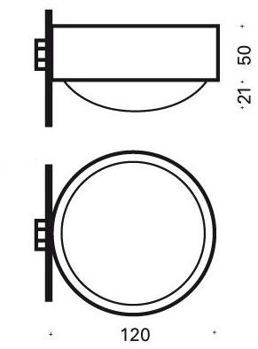 Top Light Зеркальная лампа sun-id-1444097 - Вид №2