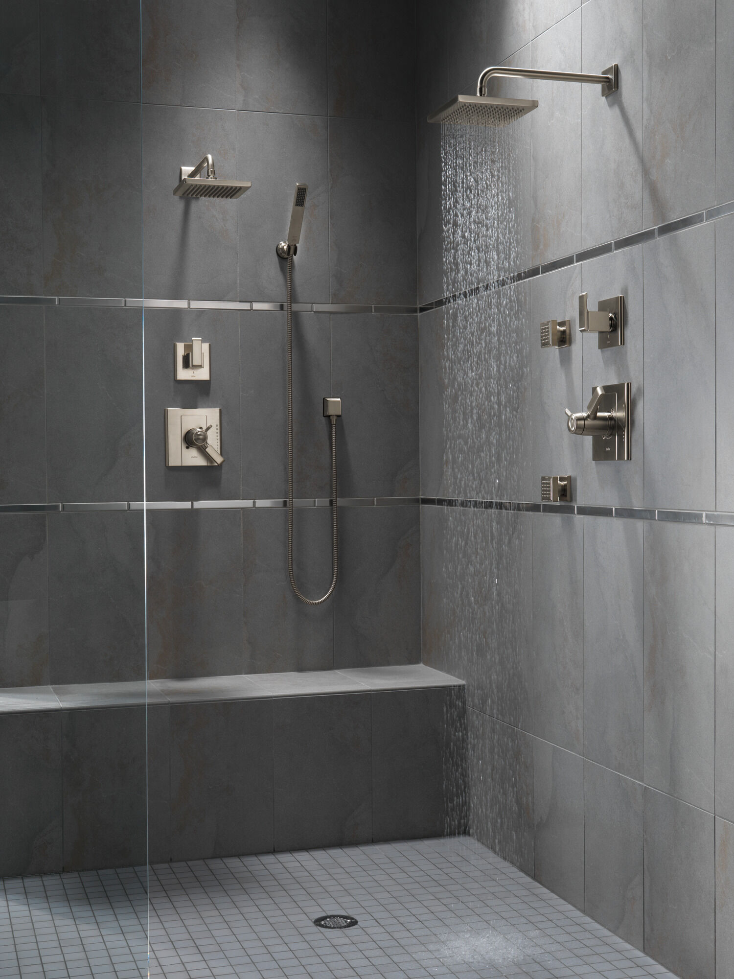 RP53496SS Душевая лейка Raincan с одинарной настройкой Delta Faucet Universal Showering Нержавеющая сталь  - Вид №2