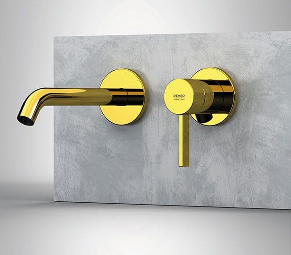 Настенный однорычажный смеситель для раковины Remer Rubinetterie метрическая ARCH-00055040 - Вид №1