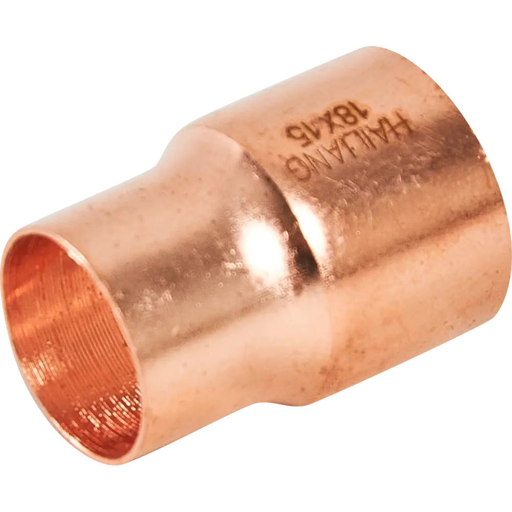 Муфта переходная двухраструбная Hailiang ø18x15 мм медь STLM-2017416