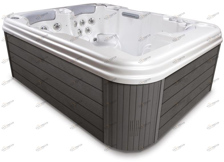 Gruppo Geromin 3-х местный мини-бассейн с гидромассажем Myline sun-id-1347953