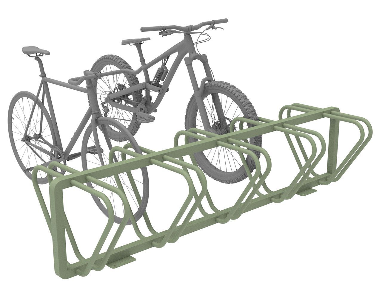 Стойка для велосипедов из оцинкованной стали Lazzari DUO ARCH-00117736 - Вид №3