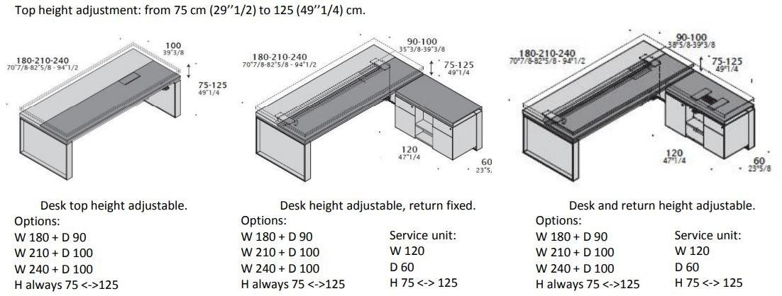 ESTEL GROUP Рабочий стол из дерева и кожи Altagamma sun-id-1460507 - Вид №7