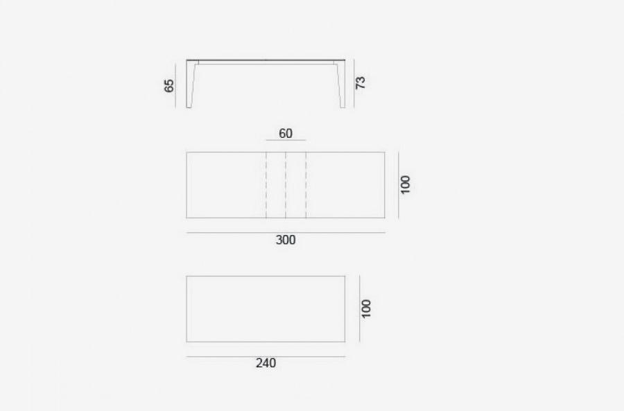 Gervasoni Садовый стол из каррарского мрамора Gervasoni outdoor sun-id-1441702 - Вид №5