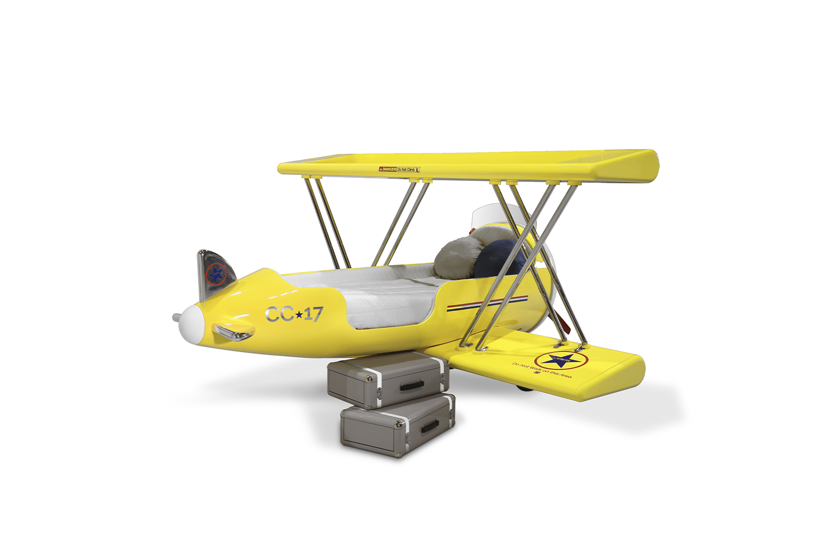 CIST768 Детская кровать самолет Самолет Sky B Circu  - Вид №5