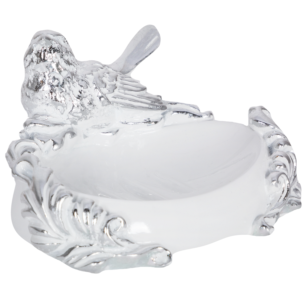 72029 Мыльница Птичка Терра Белый BOGACHO 4627196597273 - Вид №1