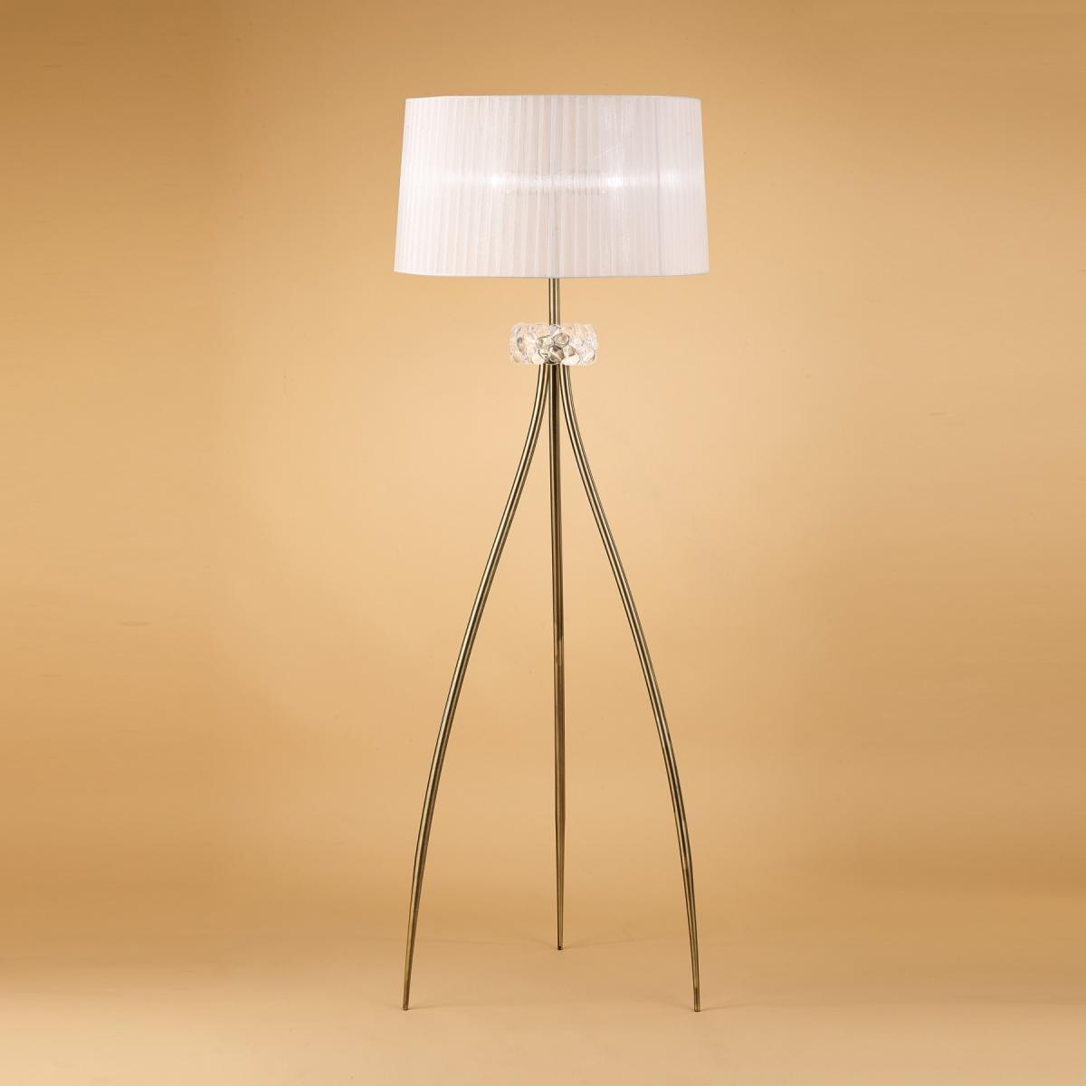 008440 Торшер (бронзовый) Mantra Loewe - Вид №2