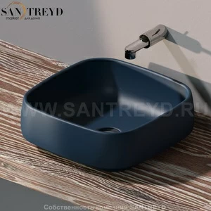 FG40A7016 Накладная раковина на столешницу  квадратная Ceramica Flaminia Flag