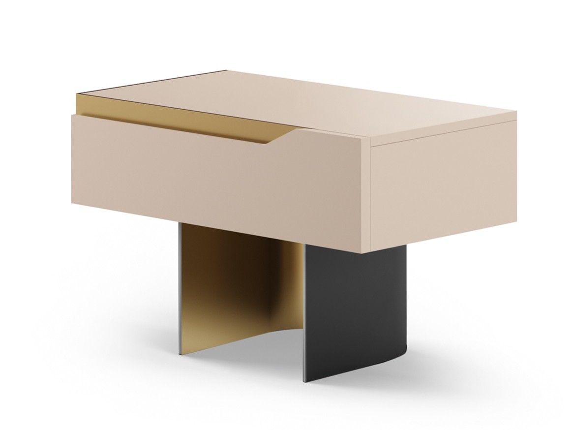 Деревянная прямоугольная тумбочка с ящиками Cantori ARCH-00019967