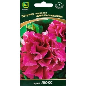 Семена цветов Поиск петуния махровая Дабл Каскад Пинк 10 шт. 89346639 STLM-2196503