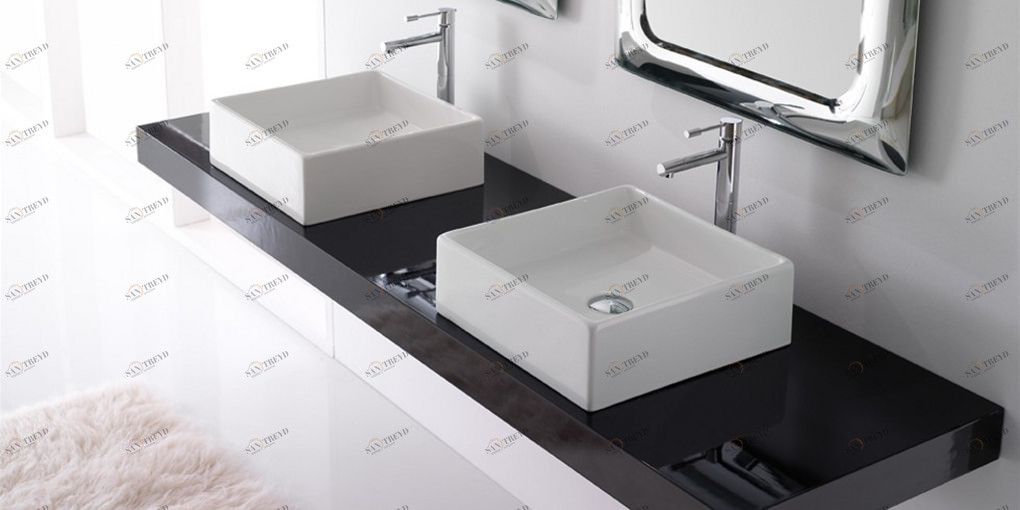 803140 Накладная раковина на столешницу  овальная Scarabeo Ceramiche 