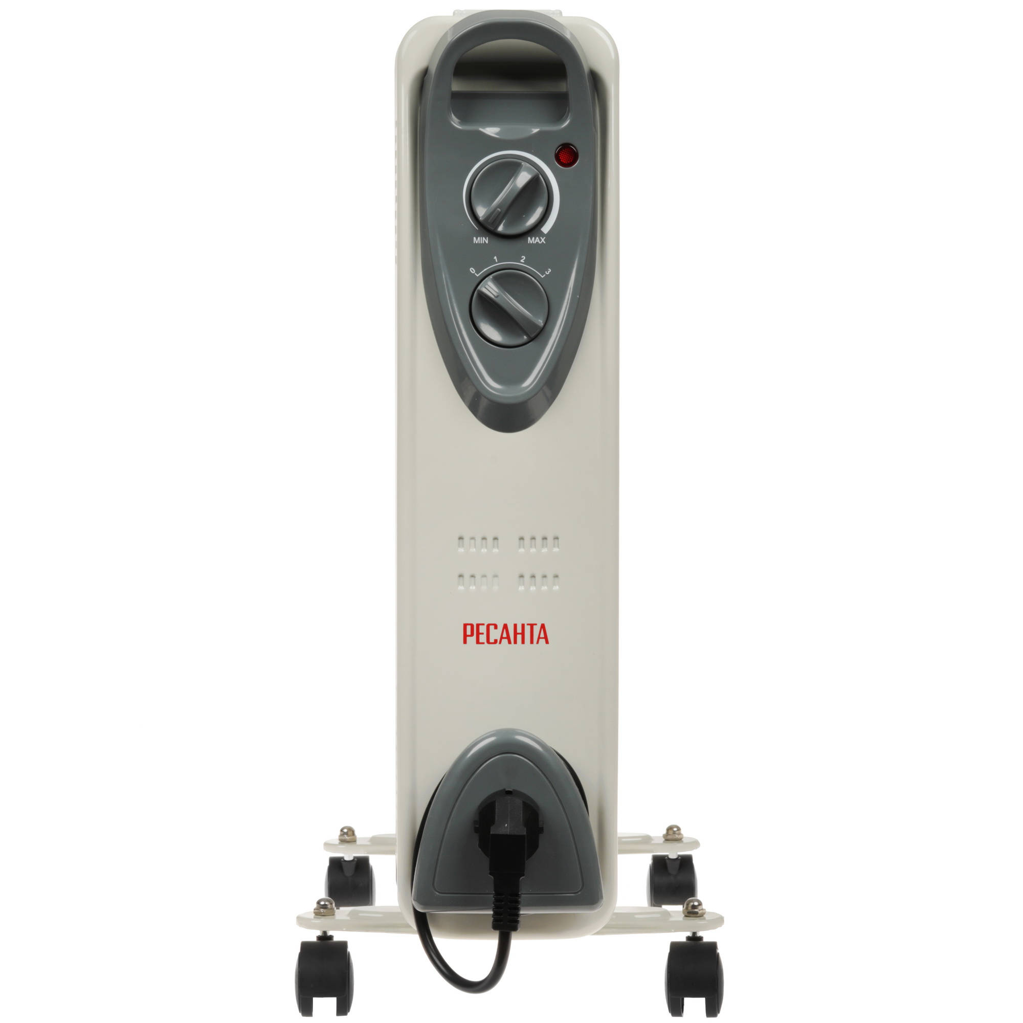 9291746 Масляный обогреватель Ресанта ОМ-2 кВт (9) белый STDN-0096725 - Вид №1