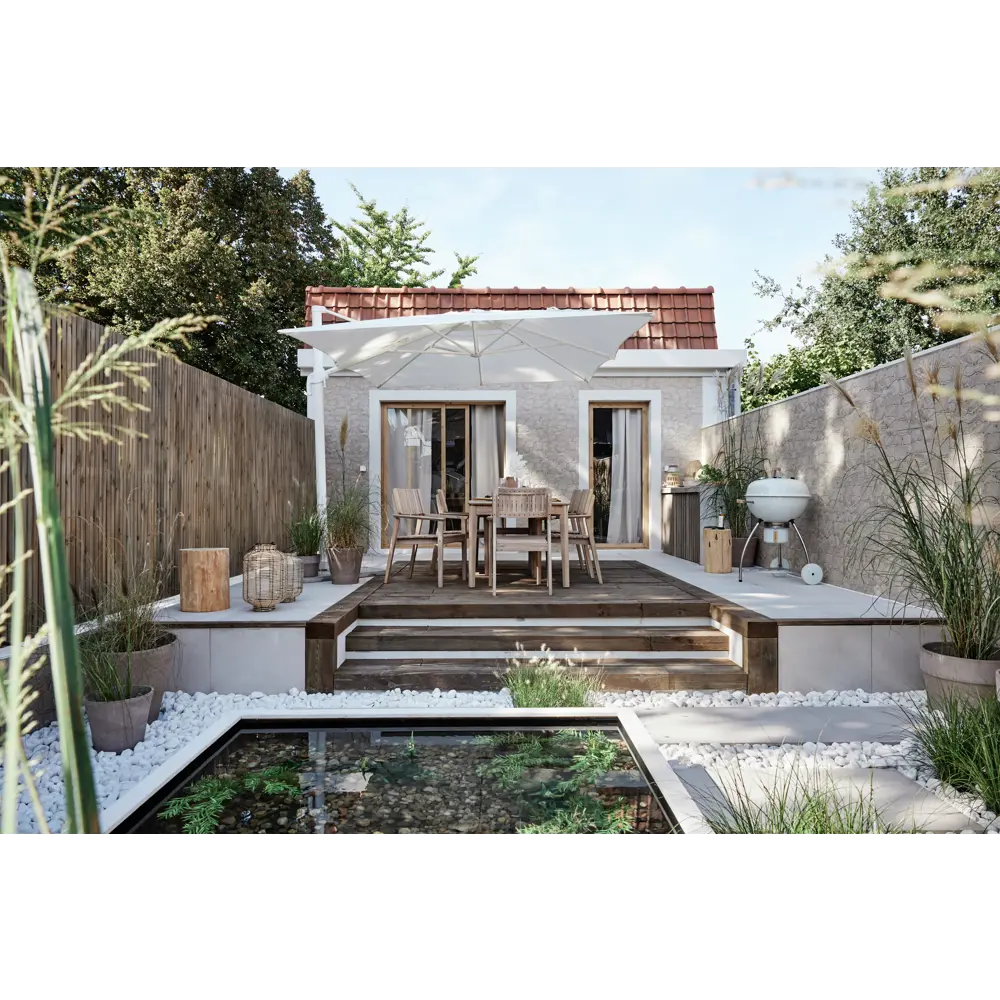 Гриль передвижной Naterial Phoenix Beta D57 см цвет кремовый STLM-2170536 - Вид №37