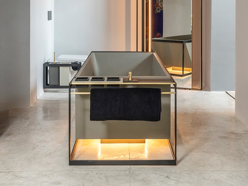 Прямоугольная ванна в центре комнаты Vallvé PERÍMETRO ARCH-00054784 - Вид №1