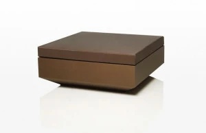 VONDOM Садовый столик низкий прямоугольный из полиэтилена Vela