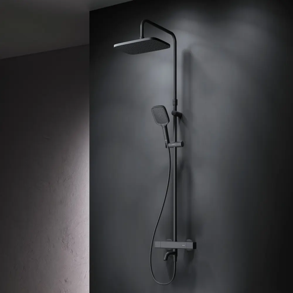 Душевая система AM.PM Flash с термостатом и телескопической штангой 89346526 STLM-1502415 - Вид №9