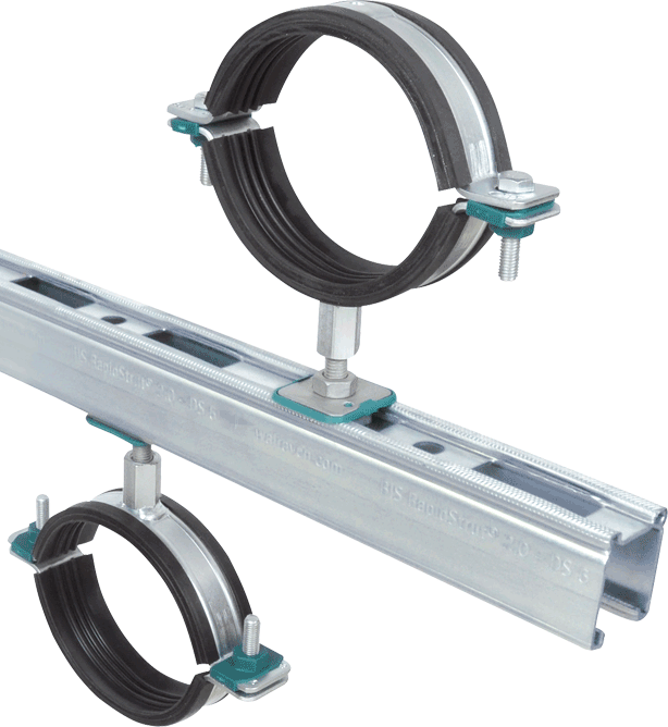 65058352 Монтажные профиля BIS RapidStrut® Профили монтажные DS 5 (BUP1000) подвешивание и поддержка WALRAVEN  - Вид №2