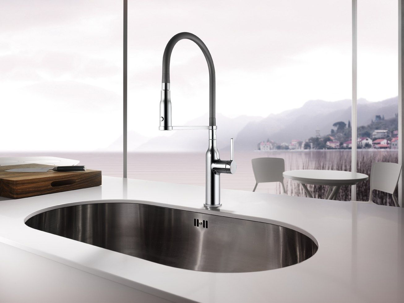 Кухонный смеситель с ручным душем KWC SIN ARCH-00060883 - Вид №18