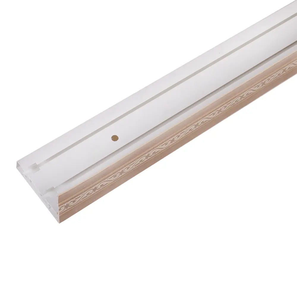 Карниз шинный двухрядный «Луи» в наборе 240 см цвет антик DOMLEGRAND STLM-2136121