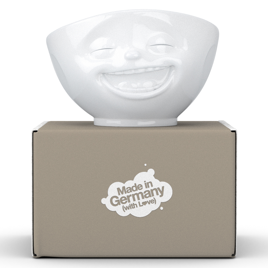T02.27.01 Чаша tassen laughing 1 л белая Tassen by FIFTYEIGHT PRODUCTS  - Вид №1