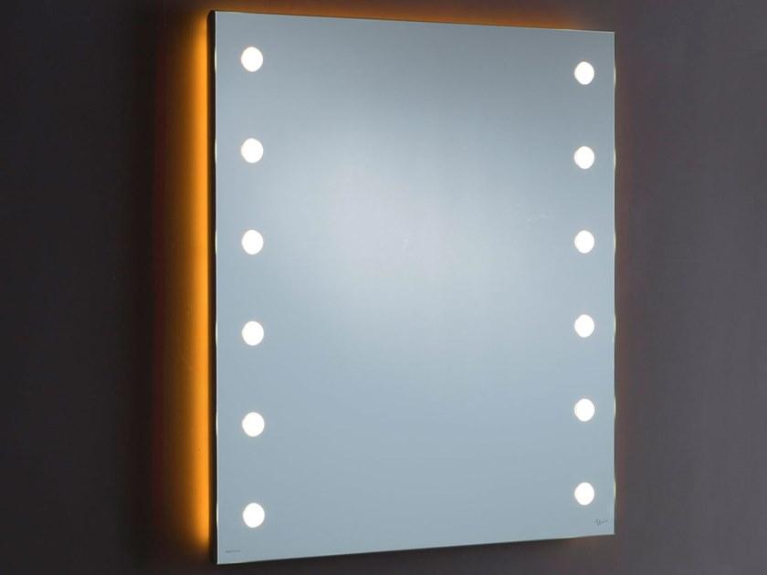 UNICA by Cantoni Настенное зеркало в алюминиевой раме в современном стиле со встроенной подсветкой Mh sun-id-1349040 - Вид №1