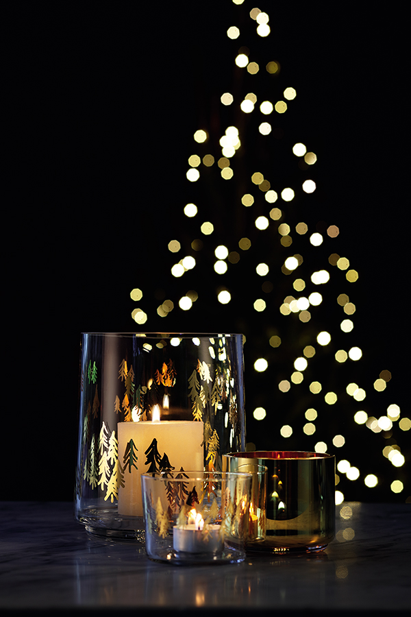 Набор из 2 подсвечников Fir Matellic 6 см LSA International G06007157 - Вид №1