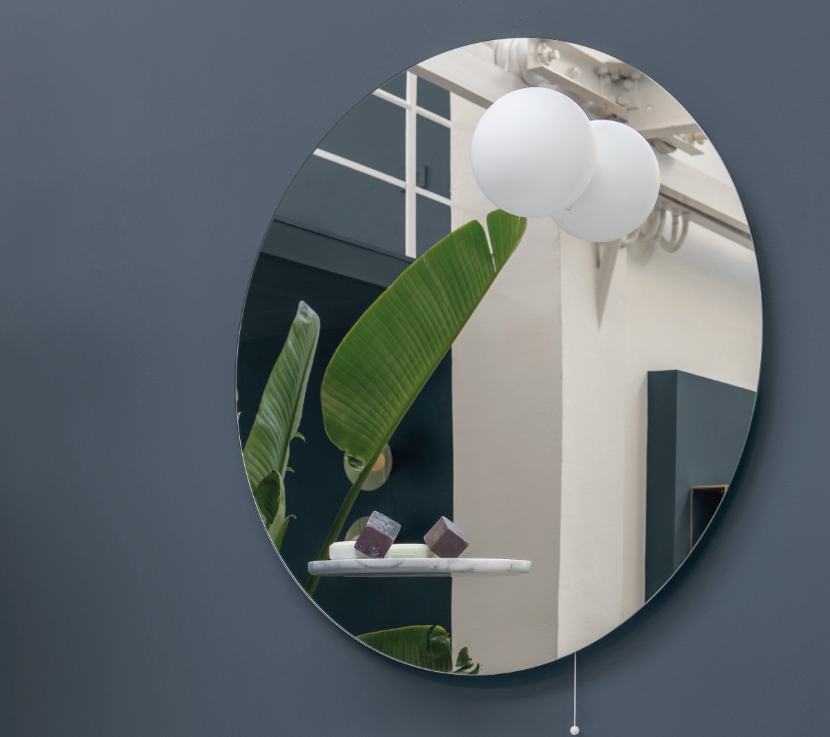 Ex.T Float Настенное зеркало с полкой и светильником EXSPFLOATCAR  - Вид №11