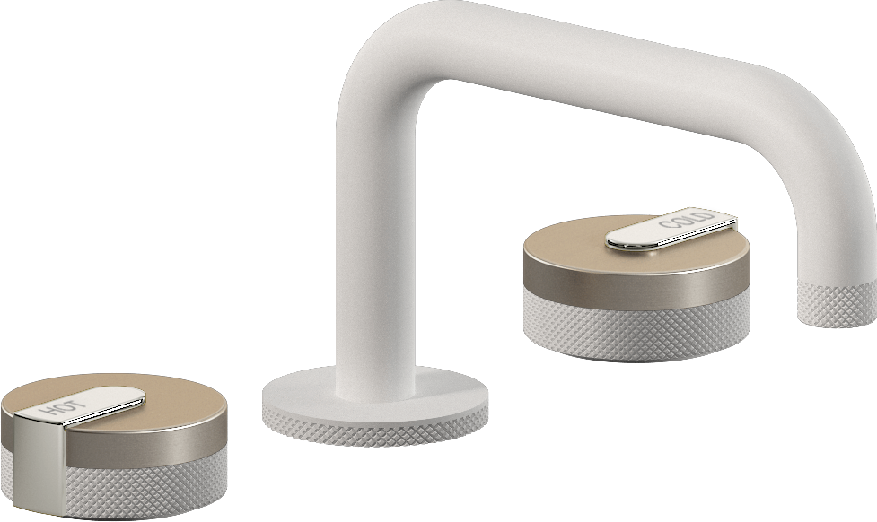 E-11510-R1BNi-L1PC-WT Смеситель для умывальника на 3 отвертия GRAFF MOD+